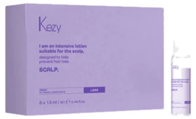 KEZY SCALP NO LOSS INTENSIVE LOTION Интенсивный лосьон для профилактики выпадения волос, 6 х, 13 мл, 78 мл