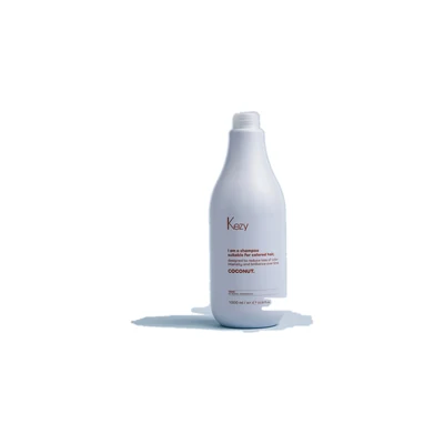 KEZY Coconut Shampoo Шампунь с экстрактом кокоса для окрашенных волос, 1000 мл