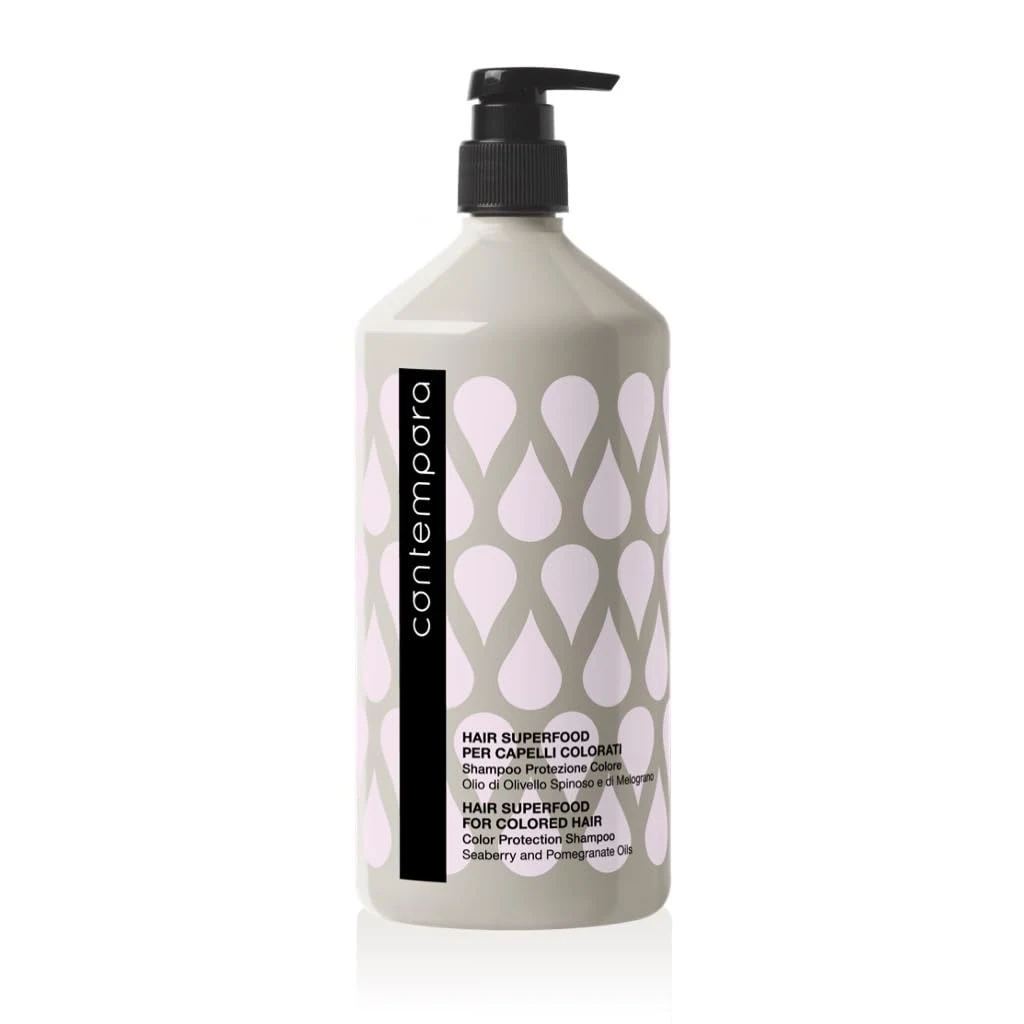 Шампунь для окрашенных волос BAREX Contempora Hair Superfood Color Protection, защита цвета, 1000 мл