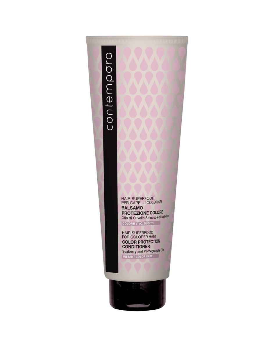 Бальзам-кондиционер для окрашенных волос BAREX Contempora Hair Superfood Color Protection, защита цвета, 400 мл