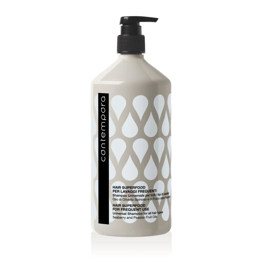 Шампунь для всех типов волос BAREX Contempora Hair Superfood Universal, для частого мытья, 1000 мл
