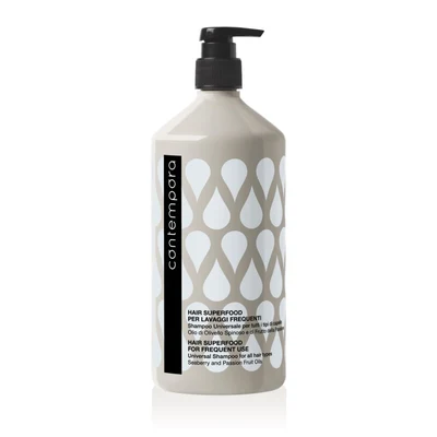 Шампунь для всех типов волос BAREX Contempora Hair Superfood Universal, для частого мытья, 1000 мл