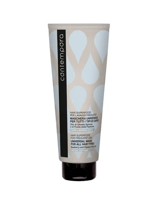 Маска питательная для всех типов волос профессиональная BAREX Contempora Hair Superfood Universal, 350 мл
