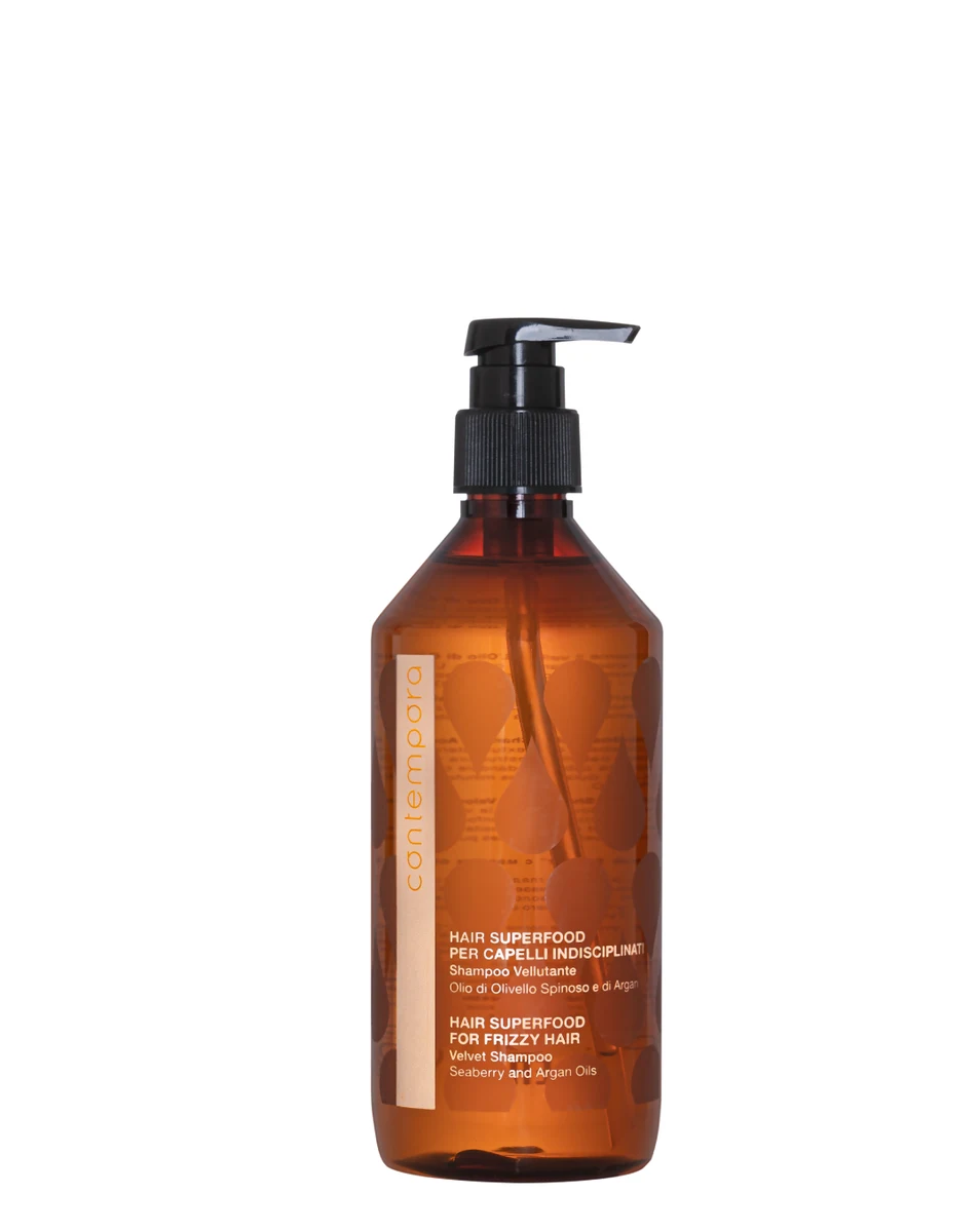 Шампунь разглаживающий для пушистых волос BAREX Contempora Hair Superfood Velvet, 500 мл