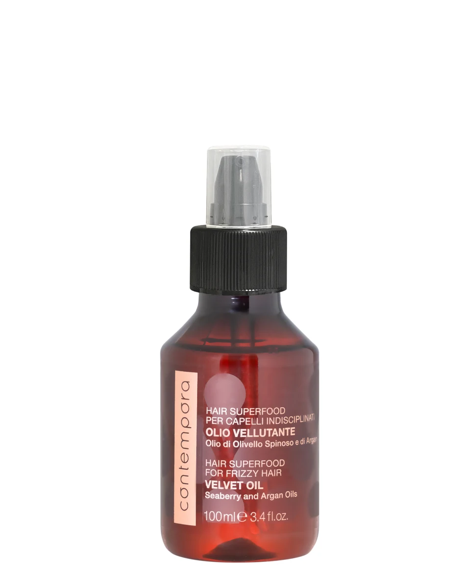 Масло несмываемое разглаживающее для пушистых волос BAREX Contempora Hair Superfood Velvet, 100 мл
