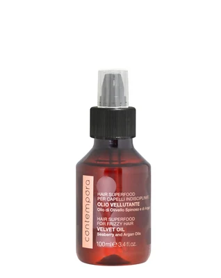 Масло несмываемое разглаживающее для пушистых волос BAREX Contempora Hair Superfood Velvet, 100 мл