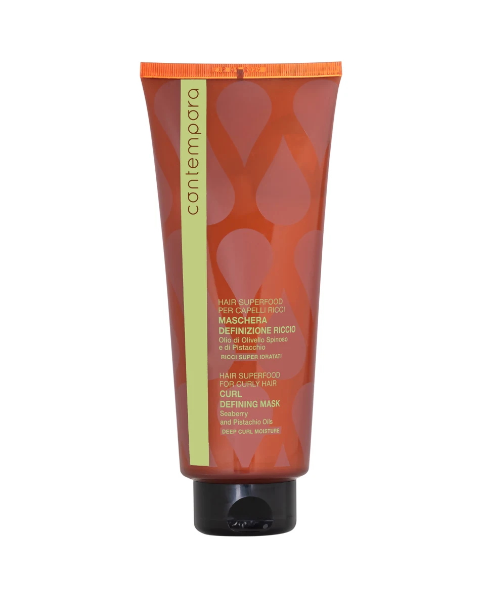 Маска для кудрявых и вьющихся волос профессиональная BAREX Contempora Hair Superfood Curly Hair Defining, 350 мл