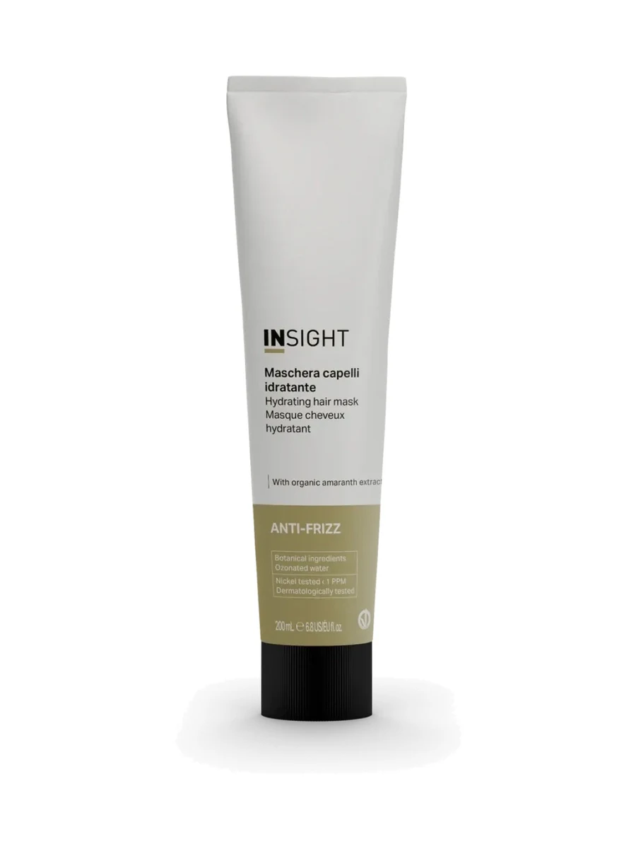 Маска увлажняющая для непослушных волос профессиональная INSIGHT Professional Anti-Frizz, 200 мл