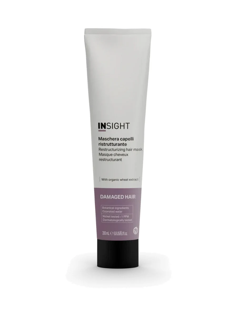 Маска восстанавливающая для поврежденных волос профессиональная INSIGHT Professional Damaged Hair, 200 мл
