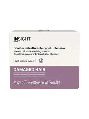 INSIGHT DAMAGED HAIR INTENSE HAIR RESTRUCTURIZING BOOSTER 24 x 2,5gr, 24 x 2,5г