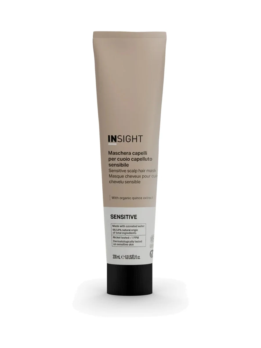 Маска для волос профессиональная INSIGHT Professional Sensitive, для чувствительной кожи головы, 200 мл
